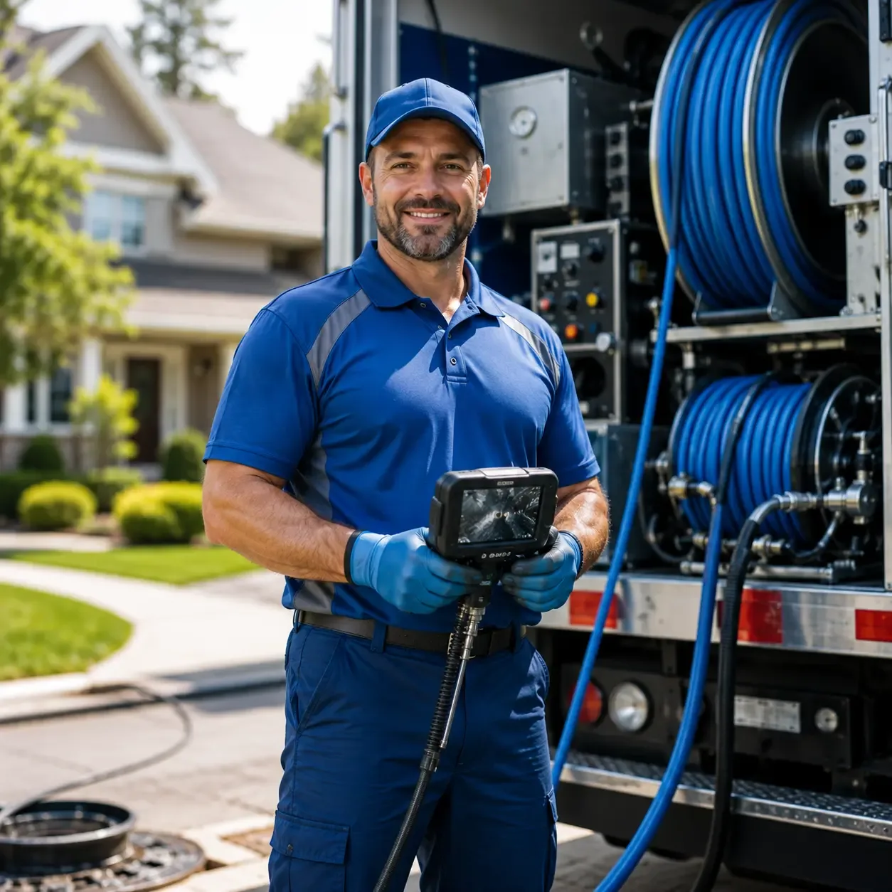 Local outdoor drain cleaning specialists in Marshall, IN
